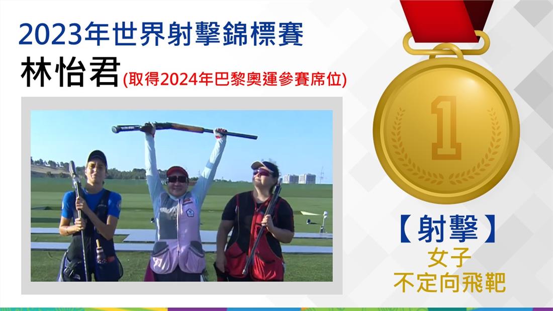 捷報-2023年世界射擊錦標賽