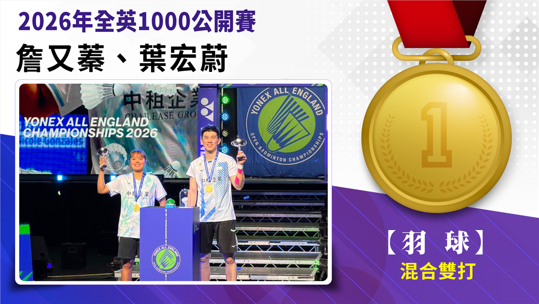 捷報-2026年全英羽球1000公開...