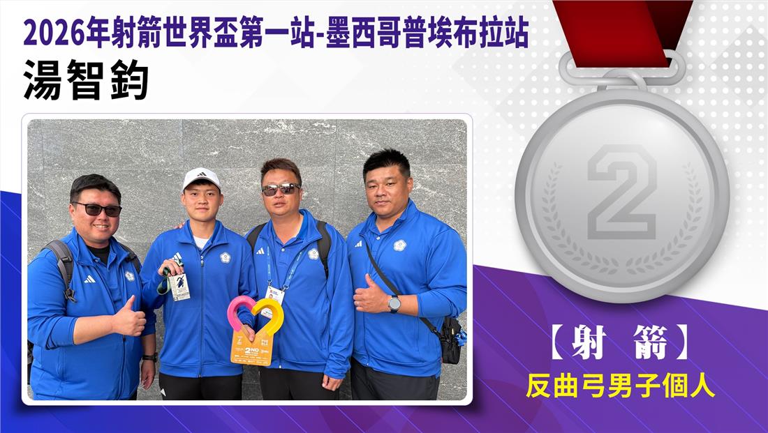 捷報-2026年射箭世界盃第一站-...