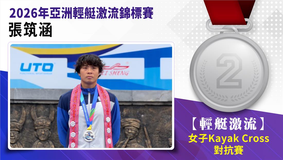 捷報-2026年亞洲輕艇激流錦標...